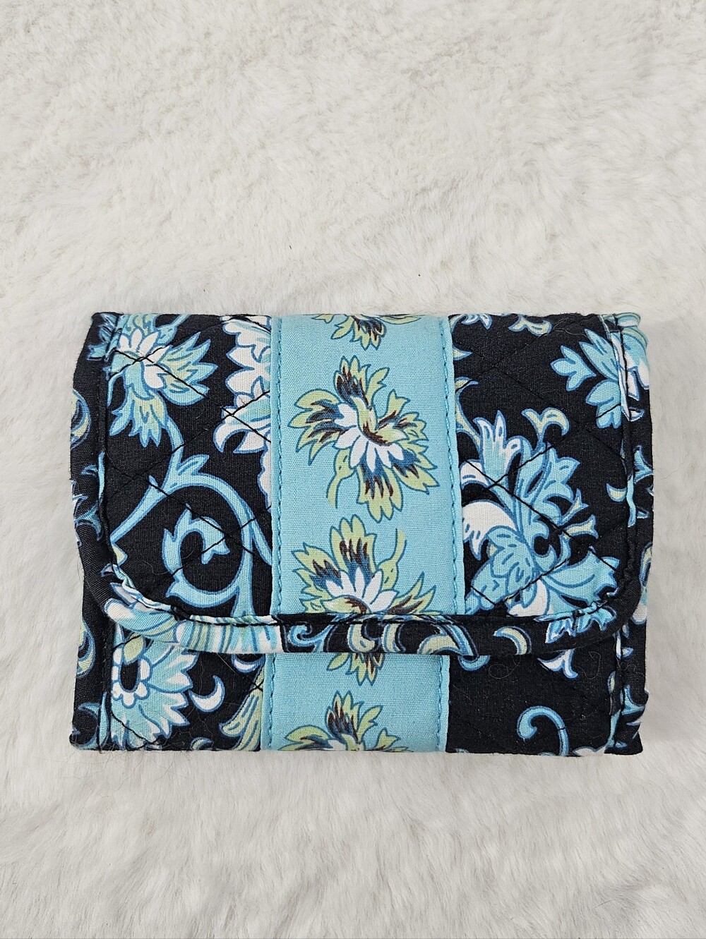Lemon Hill Floral Quilted Wallet